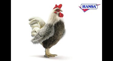 Hansa Knuffel Haan - pluche - 30 cm - knuffeldier - kip