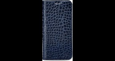 Apple iPhone Xs Hoesje - Mobilize - Premium Gelly Serie - Kunstlederen Bookcase - Blauw - Hoesje Geschikt Voor Apple iPhone Xs