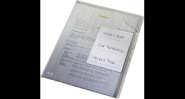 Leitz PP Combifile 4729 Sorteer Zichtmap/Showtas-  A4 - Transparant