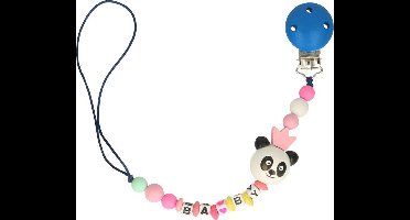 Speenkoord Opry panda donkerblauw