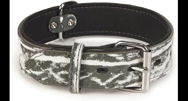 Beeztees Safari - Hondenhalsband - Zwart - L - 51,5-61 cm x 45 mm