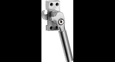 Artitec Wallebroek SKG Raamsluiting Bauhaus Rechts mat nikkel ongelakt