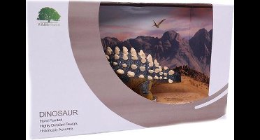 PIA Soft Toys - Saichania in Showbox - PVC - Dinosaurus Prehistoric World -22cm