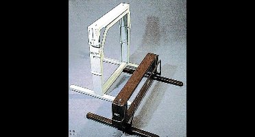Lifttafelpoot HTA 116/25 Licht Grijs 75cm