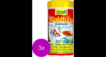 Tetra Visvoer Goldfish Granules - Vissenvoer - 3 x 250 ml