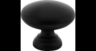 Intersteel Meubelknop paddenstoel Ø32 mm zwart