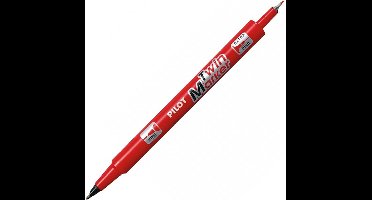 Pilot Twin Marker – Rode Permanent Marker – Extra Fine/Fine Tip
