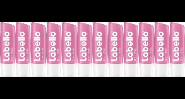 Labello - Soft Rosé Lippenbalsem - 12 stuks - Voordeelverpakking
