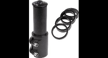 M-wave Hoogte Adapter 28,6 / 115 / 28,6 Mm Zwart