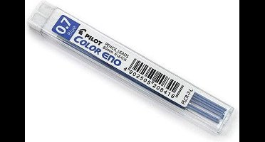 Pilot Color Eno – Blauwe Potloodvullingen 0.7mm – 6 stuks