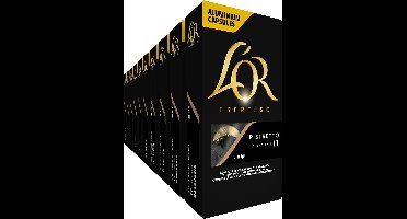 L'OR Espresso Ristretto Koffiecups - Intensiteit 11/12 - 10 x 10 capsules