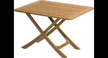 ARC Marine teakhouten inklapbare Tafel Bretagne - 3 posities - 110x70 cm (ongeolied)