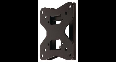 König KNM-SF10 - Vaste muurbeugel - Geschikt voor tv's van 10 t/m 26 inch - Zwart