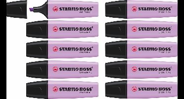 STABILO BOSS ORIGINAL Pastel - Markeerstift - Lila Blush - Doos 10 stuks