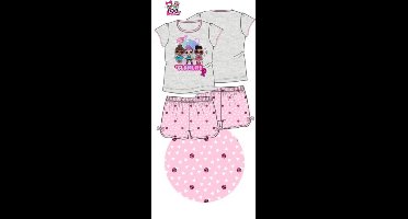 LOL Surprise pyjama - grijs - roos - maat 110 / 5 jaar