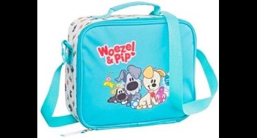 Koeltas / Schooltas / Tas Woezel en Pip - Blauw