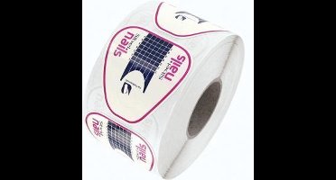 Sibel Dubbele Dikte - 500 st - Nagel Sjablonen