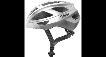 Abus Macator racefietshelm - Gleam Silver S