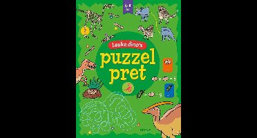 Puzzelpret 0 -  Puzzelpret - Leuke dino's 6-8 j.