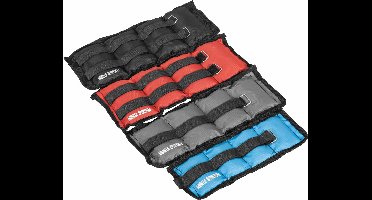 Gorilla Sports Enkelgewichten en Polsgewichten - 10 kg - 4 paar - Gewichtsmanchetten
