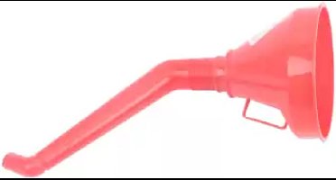 Plastic Trechter met Bocht