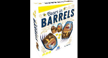 Blue Orange Games - Bears in Barrels - Familiespel - 3-6 Spelers - Geschikt vanaf 8 Jaar