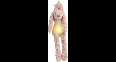 Happy Horse Konijn Richie Nachtlampje met rustgevende geluiden 34cm - Oudroze - Baby cadeau