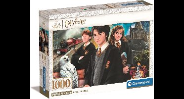 Clementoni - Puzzel - 1000 Stukjes - Harry Potter Compact Box - Vanaf 14 Jaar