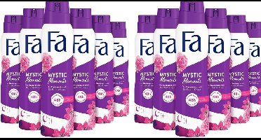 Fa Mystic Moments Deodorant Spray 150ml - Voordeelverpakking 12 stuks