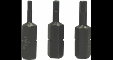 wolfcraft - Bitset Solid, inbus, 3-delig - 1339000