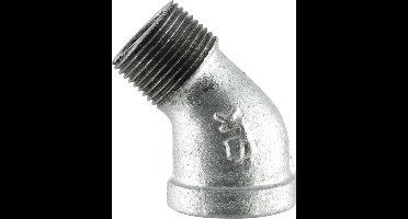 Knie 45gr Nr.121 Gegalvaniseerd 1/2