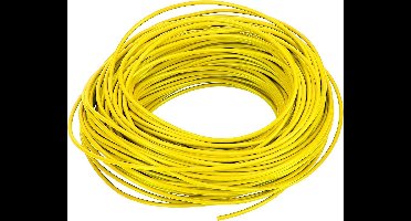 10 meter voertuigkabel FLRY-B 1,0 mm² geel I voertuigkabel I kabel voor voertuigelektronica