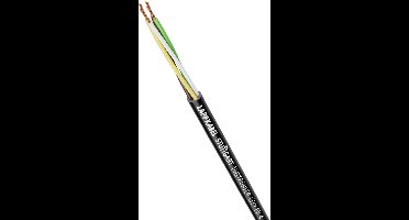 10 meter Lapp 1030256 LiYY PVC stuurstroomkabel 3x0,5 mm² zwart I LED-kabel 3-draads I datalijn I signaallijn I soldeerbare kabel