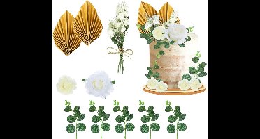 13 Delig - Elegante Boho Taartdecoratie - Gouden Taarttoppers voor Verjaardagen, Bruiloften en Babyshowers"