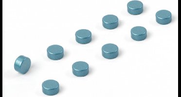 Trendform Magnetisch staal - set van 10 - Zilverblauw