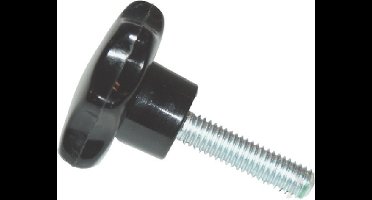 M6 Sterknop rond met draad 50 mm - per 2 stuks - Stergreep knop 30mm