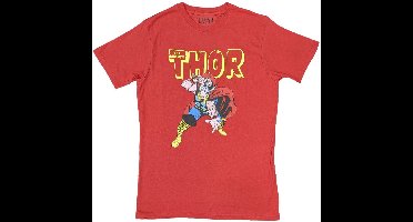 Marvel Thor - Hammer Heren T-shirt - M - Rood