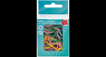 SOHO Elastiekjes – Elastiekjes – Rubber – ø 25 mm – 50 gram – Gekleurde elastiekjes