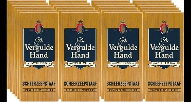 De Vergulde Hand Scheerzeep Staaf - Voordeelverpakking 24 x 75 Gram
