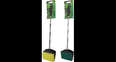 Boon aquarium algenverwijderaar 3 in 1 met steel 40 cm