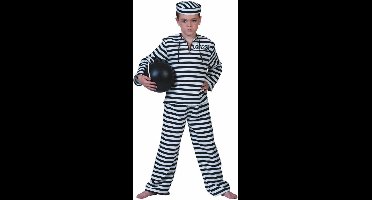 Gevangenis kleding kind - Maat 164