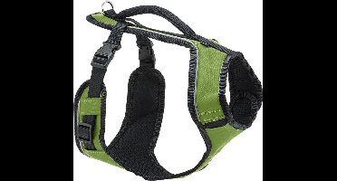 Petsafe harnas voor honden - S omtrek 46 cm - 56 cm groen fluoriserend - aanpasbaar