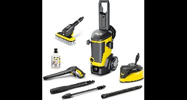 Kärcher Hogedrukreiniger | K 7 Premium Home Modular Surface - Haspel - Oppervlaktereiniger T 7 Plus - WB 7 Plus 3-in-1 wasborstel - Reinigingsmiddel 1 L - 180 bar - Wateropbrengst 600 l/u