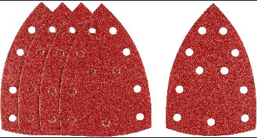 IRWIN Schuurstroken 5x met klittenband, 105x150mm, K80