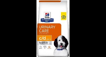 Hill's Prescription Diet C/D Multicare - Hondenvoer - Urinegezondheid - Voorkomt Struvietstenen - Ondersteunt Nierfunctie