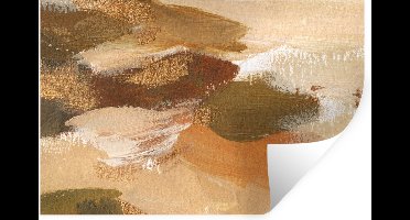 Muurstickers - Sticker Folie - Verf - Herfst - Abstract - 30x20 cm - Plakfolie - Muurstickers Kinderkamer - Zelfklevend Behang - Zelfklevend behangpapier - Stickerfolie