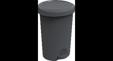Power Tower Stepy bin pedaalemmer 27 ltr voor zak 30 ltr antraciet