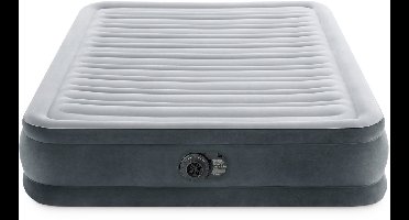 Intex Full Comfort-Plush Luchtbed met ingebouwde pomp - 191 x 137 x 33 cm