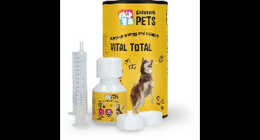 Excellent Pets Hond Energie Boost 50 ml - Honden supplementen - Extra energie - Ondersteunt na operatie - Incl doseringsspuit - Vital Total