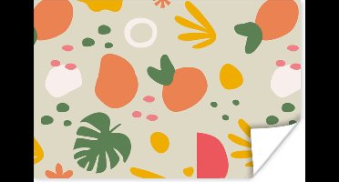 Poster Fruit - Gatenplant - Patroon - 30x20 cm